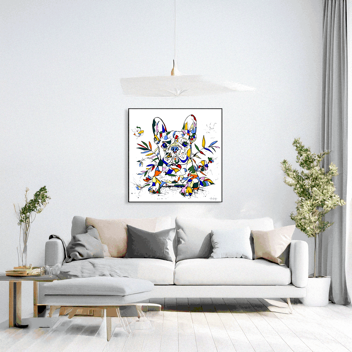 Toile | Paprika, bouledogue français| ©AGH