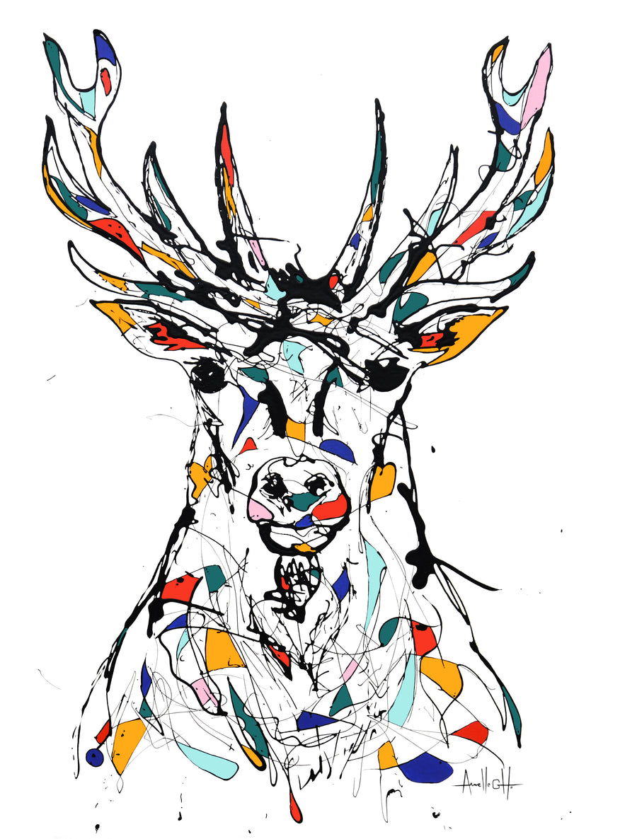 Toile | Le grand cerf | ©AGH