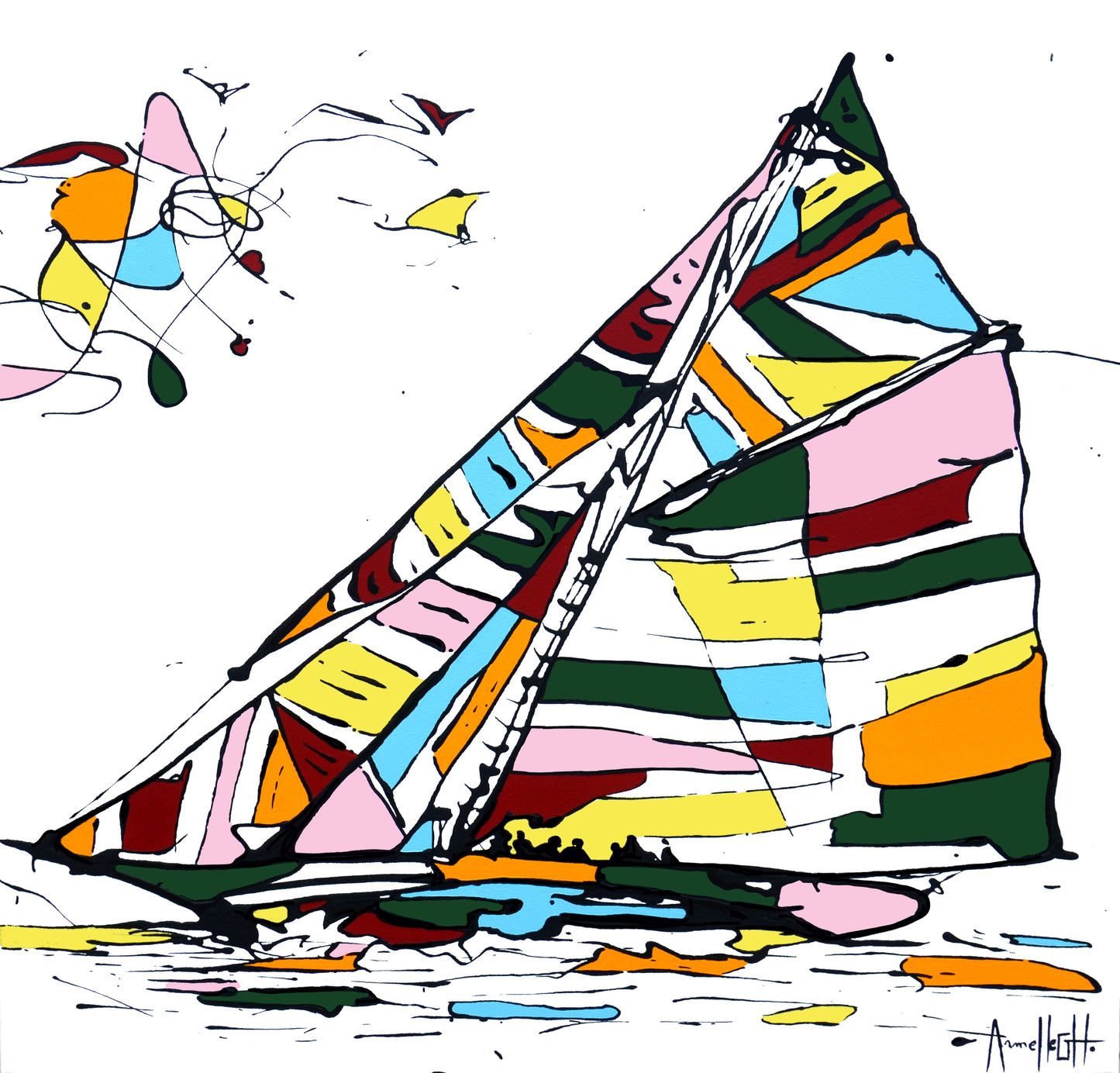 Toile | Bella vita - Voilier| ©AGH