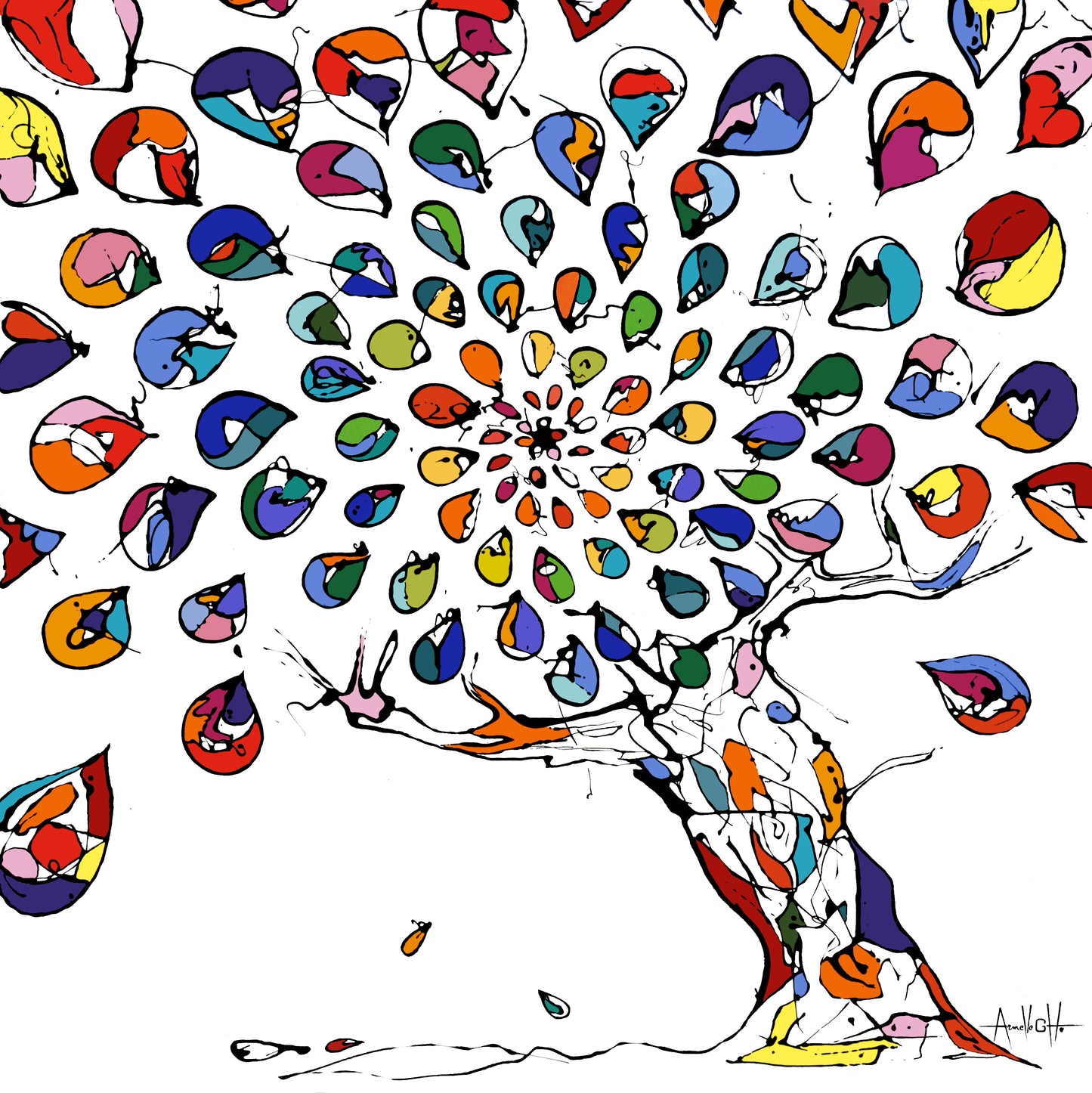 Toile | Renouveau éternel | ©AGH