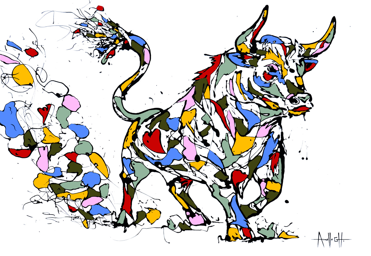 Toile | Taureau boterea| ©AGH