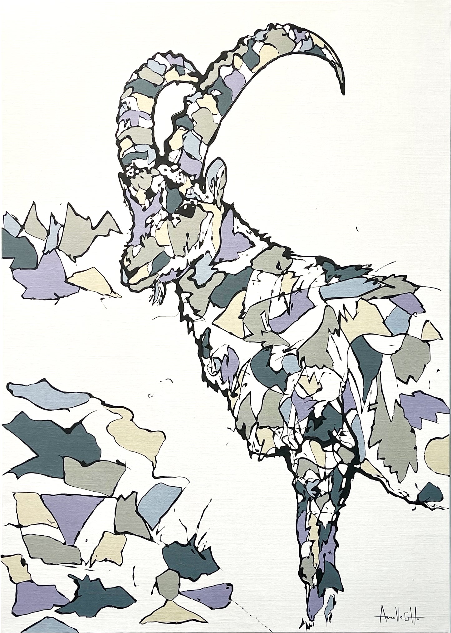 Toile | Bouquetin | ©AGH